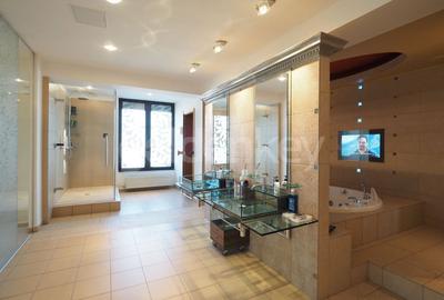 Penthouse cu 5 camere decomandat, mobilat în Herăstrău - 9