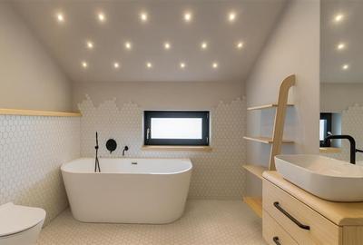 Casa Premium,P+M,4camere,2 bai,2 terase,1,000 mp teren,garaj,Tarlungeni Izvor Br - 14