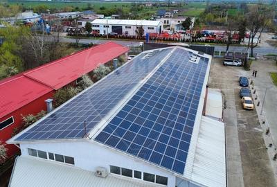 Hale + birouri, teren 5900 mp, 32 m la DN5, fotovoltaice, Giurgiu - 2