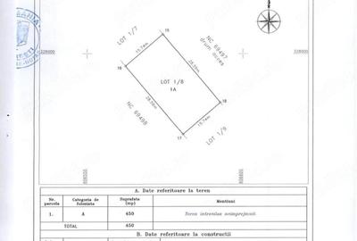Teren de 450 mp, în Brănești - 2
