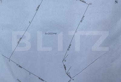 Teren intravilan 2022mp, zona Sard