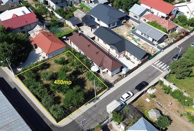 Teren Construcții intravilan de 480 mp, în Est