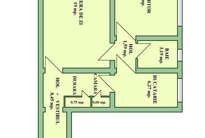 Apartament cu 2 camere decomandat, mobilat în Drumul Taberei