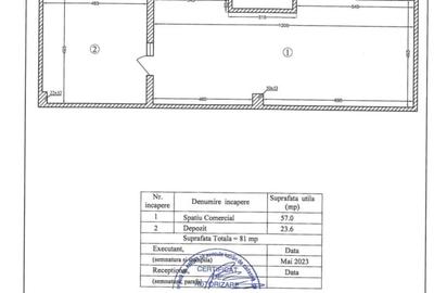 Spațiu comercial, de 81 mp, în Pipera - 4