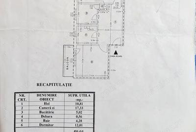 Apartament cu 2 camere decomandat, mobilat în Precista