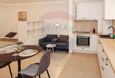 Studio  modern, complet mobilat si utilat - 1