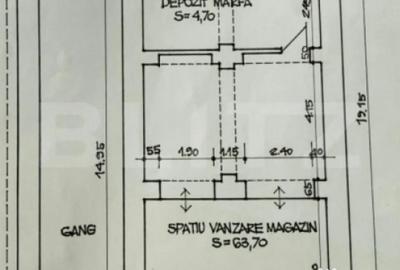 Spațiu comercial, de 80 mp, în Ultracentral - 1