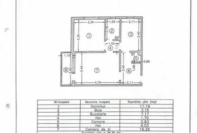 Apartament cu 2 camere decomandat în Brătianu - 6