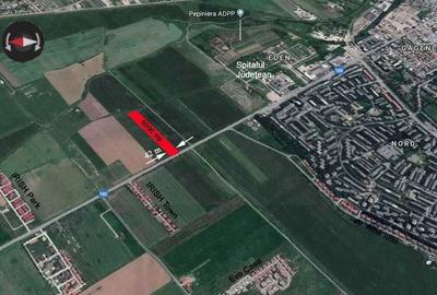 Teren de 5000 mp, în Central