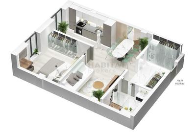 Garsonieră decomandată în Exterior Vest - 9