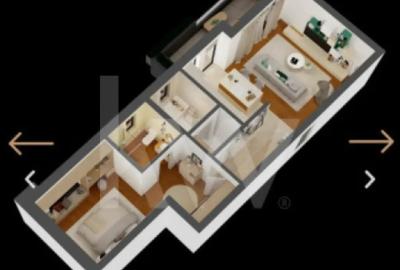 Apartament cu 2 camere decomandat în 1 Mai - 3