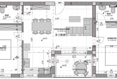 Apartament cu 3 camere decomandat în Cristian - 2