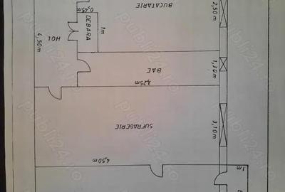 Apartament cu 2 camere semidecomandat în Plopeni