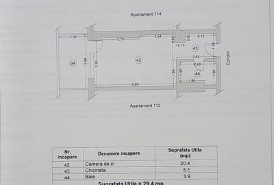 Garsoniera,vedere frontala la mare, zona Mamaia Nord.(Cod E2) - 11