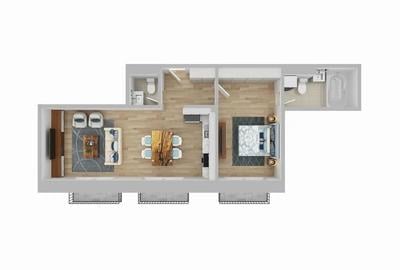 Apartament cu 2 camere în Central - 14