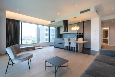 Apartament cu 4 camere semidecomandat, mobilat în Floreasca