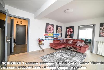 Apartament cu 3 camere semidecomandat, mobilat în Calea Victoriei - 2