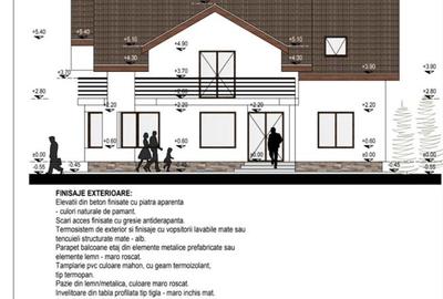Casă cu 5 camere cu Teren 541 Mp în Exterior Est - 9
