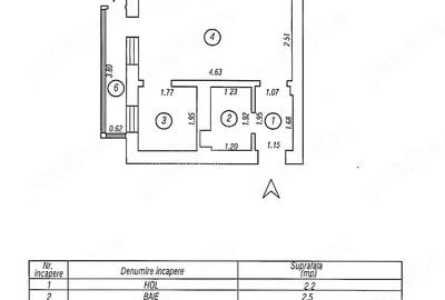 Apartament cu 2 camere semidecomandat, mobilat în Tomis Nord - 1
