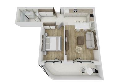 Apartamente 2 camere str Eroilor Floresti - 4