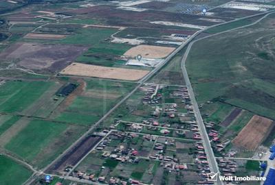 Teren 11200 mp in Rascruci, liber de sarcini, cu potential industrial