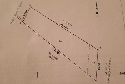 Teren de 600 mp, în Central