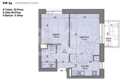 Vânzare, studio dublu, Nusco City Park, București - 3