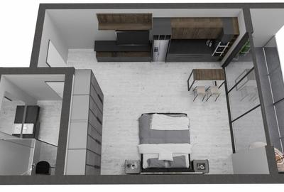Apartament tip studio - Mamaia Nord - OBA Lake - Proiect Finalizat. - 7