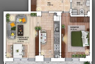 Apartament cu 2 camere decomandat în Nicolae Grigorescu - 3