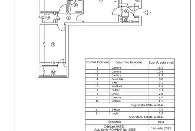 Vanzare apartament 3 camere, Drumul Taberei - Romancierilor - 18