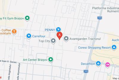 Apartament cu 2 camere decomandat, mobilat în Tractorul - 12