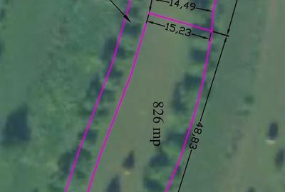 Teren de 3000 mp, în Exterior Vest - 4