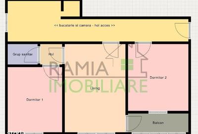 Apartament cu 3 camere decomandat, mobilat în Astra - 3
