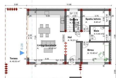 Casă cu 5 camere cu Teren 700 Mp în Ciurila - 2