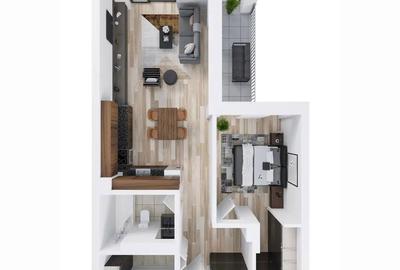 Apartament cu 2 camere în Central - 10