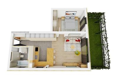 Garsonieră decomandată în Freidorf - 24