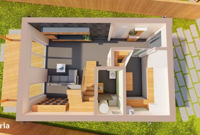Casă cu 3 camere cu Teren 225 Mp în Nord - 9