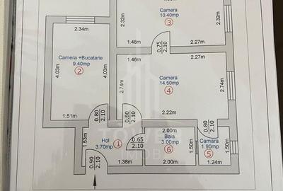 Apartament cu 2 camere în Țiglari - 10