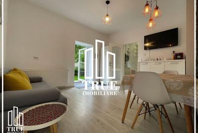 Ap. cu 2 camere 55m² + 120m² curte, 1.3km de UMFST! - 1