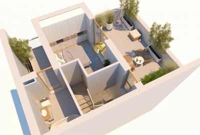 Duplex cu 4 camere cu Canalizare în Otopeni - 6
