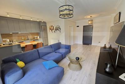 Apartament cu 3 camere semidecomandat, mobilat în Florești - 1