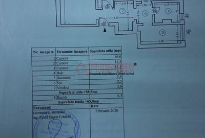 Apartament cu 3 camere decomandat în Giurgiului - 17