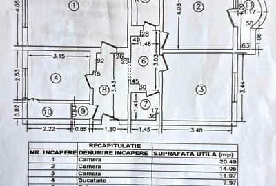 Apartament cu 3 camere decomandat în Lacul Tei - 1