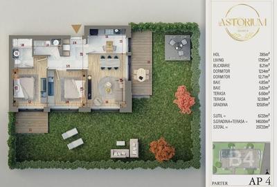 AP 3CAM.+GRADINA - COMPLEX PREMIUM FINALIZAT / ASTORIUM GARDEN! - 1