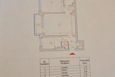 Apartament cu 2 camere semidecomandat în Unirii - 2