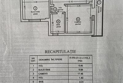 Apartament 2 camere, zona Racadau - 6