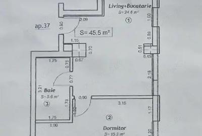 Apartament nou cu 2 camere mobilat si utilat- zona Soarelui- pozitie excelenta - 2