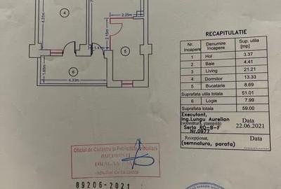 Apartament cu 2 camere decomandat în Nerva Traian - 9
