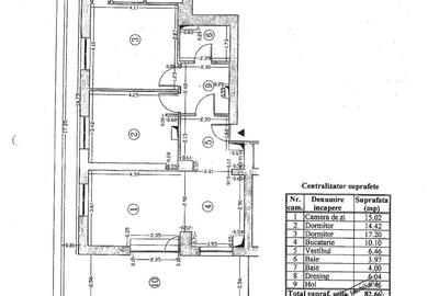 Penthouse cu 3 camere decomandat în Bucur Obor - 2