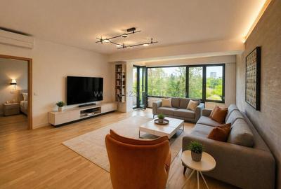 Apartament cu 4 camere decomandat, mobilat în Herăstrău - 1